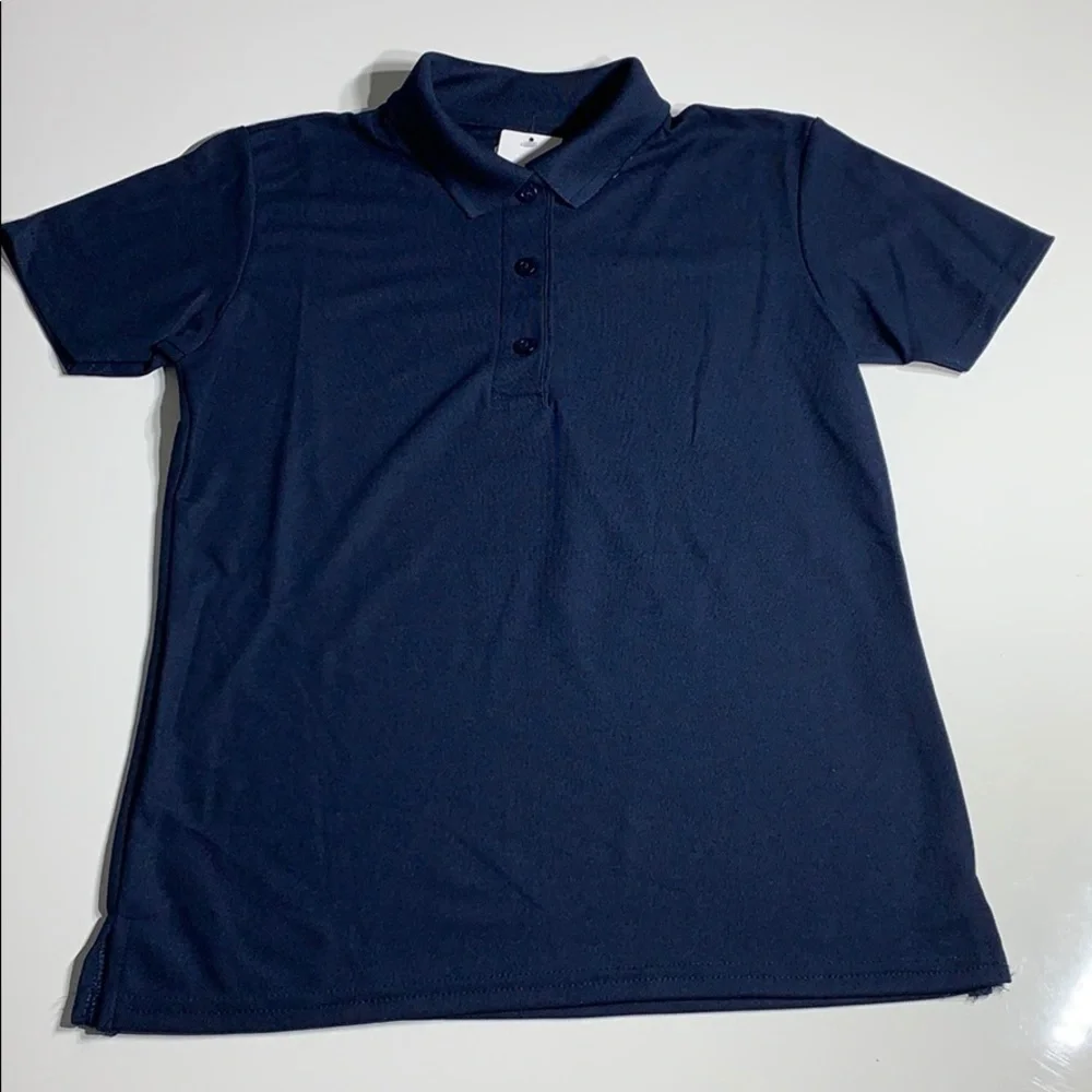 New Gilden Lightweight Navy blue Polo Youth shirt shirt sleeve